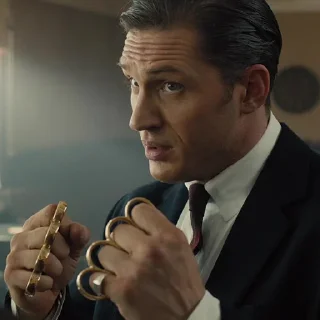 😠-Tom Hardy, Telegram Sticker