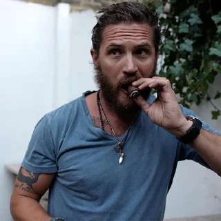 🚬-Tom Hardy, Telegram Sticker