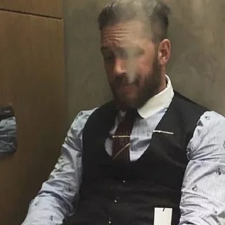 🚬-Tom Hardy, Telegram Sticker