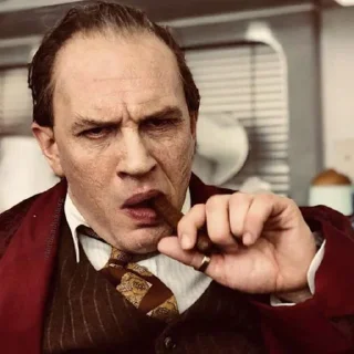 😒-Tom Hardy, Telegram Sticker