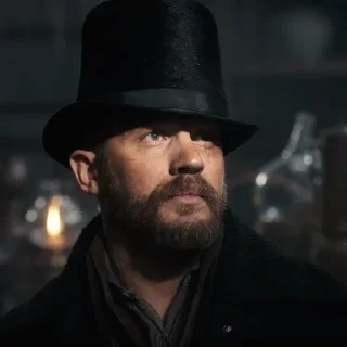 🎩-Tom Hardy, Telegram Sticker