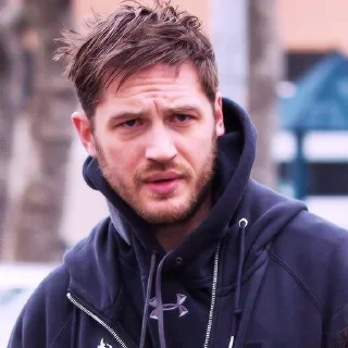 😒-Tom Hardy, Telegram Sticker