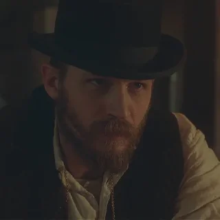 🎩-Tom Hardy, Telegram Sticker