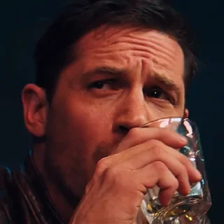 😒-Tom Hardy, Telegram Sticker