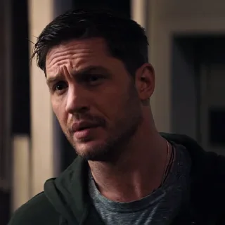 🤨-Tom Hardy, Telegram Sticker
