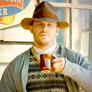 😐-Tom Hardy, Telegram Sticker