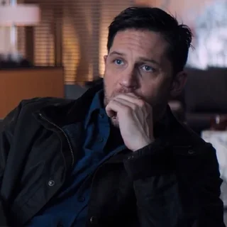 😐-Tom Hardy, Telegram Sticker