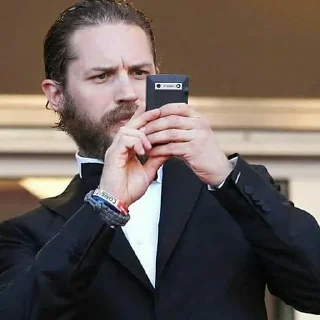 📷-Tom Hardy, Telegram Sticker