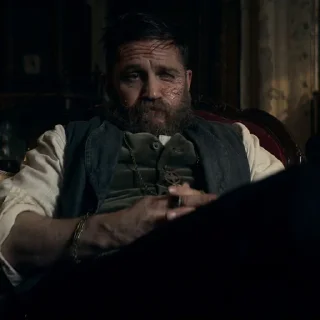 😐-Tom Hardy, Telegram Sticker