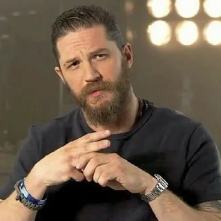 😒-Tom Hardy, Telegram Sticker