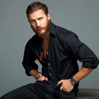 🤨-Tom Hardy, Telegram Sticker