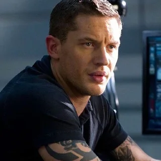 😒-Tom Hardy, Telegram Sticker