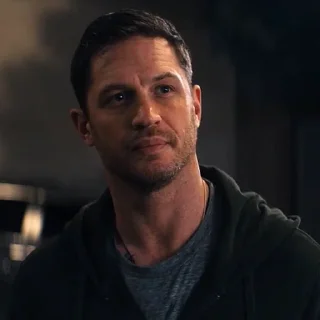 😐-Tom Hardy, Telegram Sticker