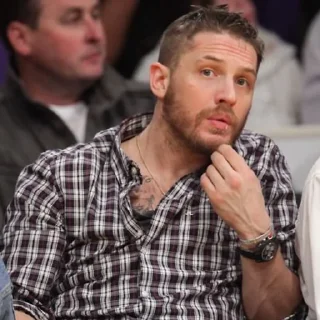 🤨-Tom Hardy, Telegram Sticker