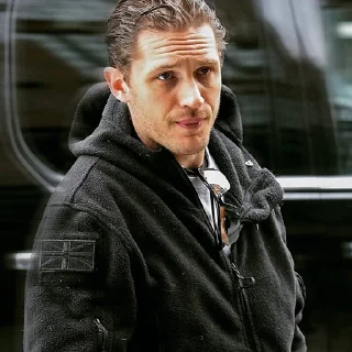 😐-Tom Hardy, Telegram Sticker