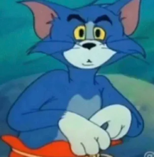 😕-Tom, Telegram Sticker