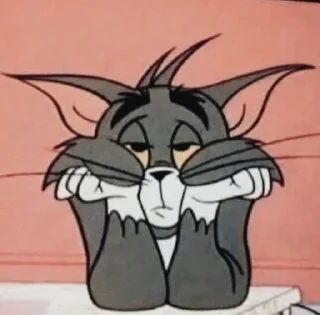 😣-Tom, Telegram Sticker