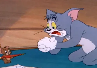 ☹️-Tom, Telegram Sticker