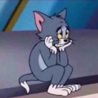 😪-Tom, Telegram Sticker