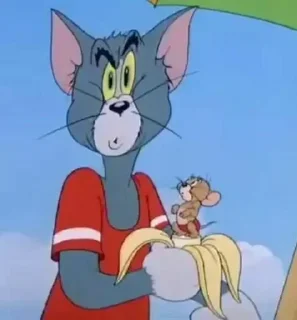 🐭-Tom and Jerry @lord_cullen, Telegram Sticker
