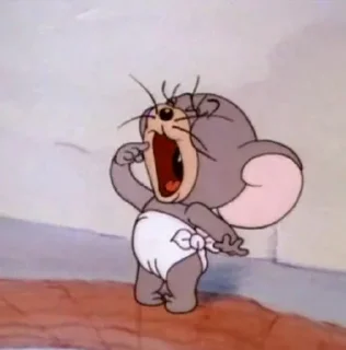 🐭-Tom and Jerry @lord_cullen, Telegram Sticker