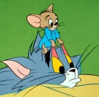 🐭-Tom and Jerry @lord_cullen, Telegram Sticker
