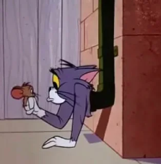 🐭-Tom and Jerry @lord_cullen, Telegram Sticker