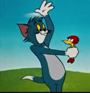 🐭-Tom and Jerry @lord_cullen, Telegram Sticker