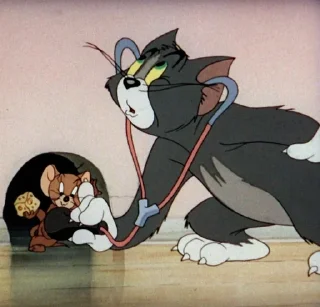 🐭-Tom and Jerry @lord_cullen, Telegram Sticker