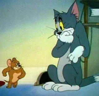 🐭-Tom and Jerry @lord_cullen, Telegram Sticker