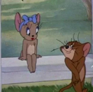 🐭-Tom and Jerry @lord_cullen, Telegram Sticker