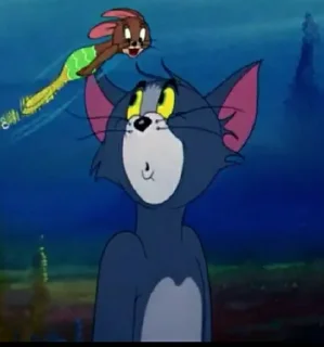 🐭-Tom and Jerry @lord_cullen, Telegram Sticker