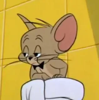 🐭-Tom and Jerry @lord_cullen, Telegram Sticker