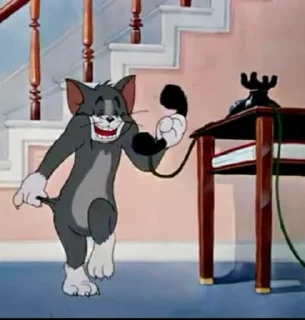🐭-Tom and Jerry @lord_cullen, Telegram Sticker