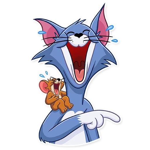 Tom and Jerry, telegram sticker