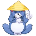 👆-Tom and Jerry, Telegram Sticker