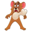 😨-Tom and Jerry, Telegram Sticker