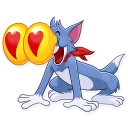 😍-Tom and Jerry, Telegram Sticker