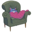 ☺️-Tom and Jerry, Telegram Sticker