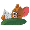 😑-Tom and Jerry, Telegram Sticker