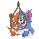 ☠️-Tom and Jerry, Telegram Sticker