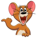 😃-Tom and Jerry, Telegram Sticker