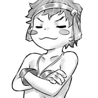 😏-Tomo's Stickers, Telegram Sticker