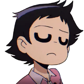 😒-Tomo's Stickers, Telegram Sticker