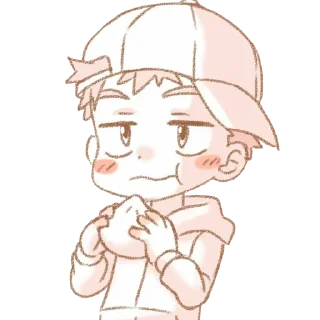 😗-Tomo's Stickers, Telegram Sticker