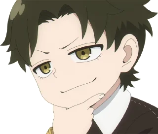 😏-Tomo's Stickers, Telegram Sticker