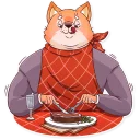 🍴-Top Dog, Telegram Sticker