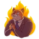 😈-Top Dog, Telegram Sticker