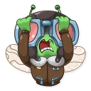 😱-Top Fly, Telegram Sticker