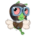 😊-Top Fly, Telegram Sticker